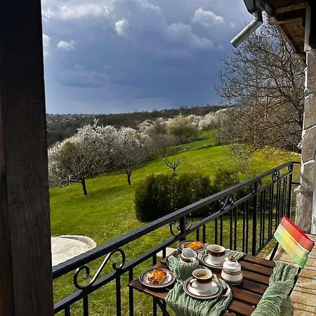 Dom wakacyjny Living - зеленият хълм луксозна Bedzhene